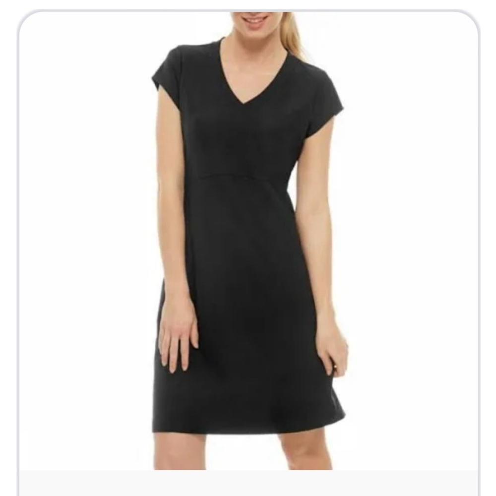 L.L Bean Fitness Dress black size L EUC